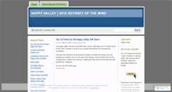 Desktop Screenshot of happyvalley2010om.wordpress.com