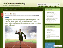 Tablet Screenshot of chienluocmarketing.wordpress.com