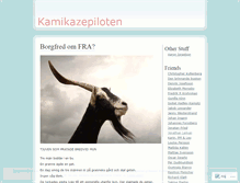 Tablet Screenshot of kamikazepiloten.wordpress.com
