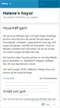 Mobile Screenshot of helene70.wordpress.com