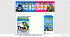 Desktop Screenshot of groupclubpenguin.wordpress.com