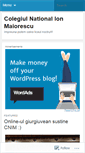 Mobile Screenshot of cnimgiurgiu.wordpress.com