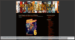 Desktop Screenshot of novelasgraficas.wordpress.com