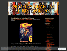 Tablet Screenshot of novelasgraficas.wordpress.com