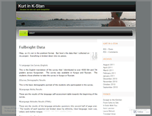 Tablet Screenshot of kurtinkstan.wordpress.com
