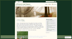 Desktop Screenshot of forestidyls.wordpress.com