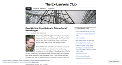 Desktop Screenshot of exlawyersclub.wordpress.com