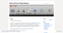 Desktop Screenshot of osirixpluginbasics.wordpress.com