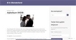 Desktop Screenshot of binwonderland.wordpress.com