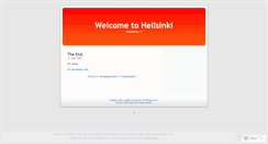 Desktop Screenshot of hellsinki.wordpress.com