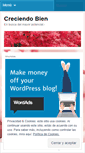 Mobile Screenshot of creciendobien.wordpress.com