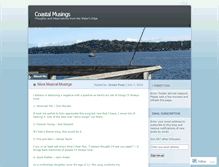 Tablet Screenshot of coastalmusings.wordpress.com