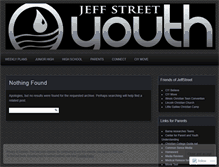 Tablet Screenshot of jeffstreetyouth.wordpress.com