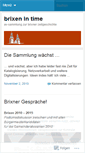 Mobile Screenshot of brixenintime.wordpress.com