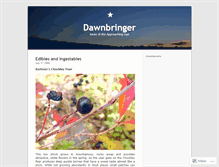 Tablet Screenshot of dawnbringer.wordpress.com