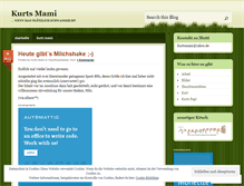 Tablet Screenshot of kurtsmami.wordpress.com