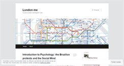 Desktop Screenshot of londonme.wordpress.com