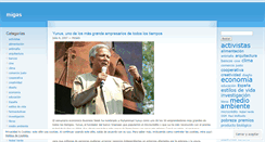 Desktop Screenshot of migas.wordpress.com