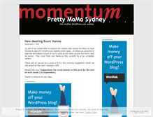 Tablet Screenshot of prettymomosydney.wordpress.com