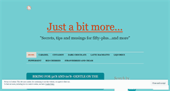 Desktop Screenshot of fiftyplusmore.wordpress.com