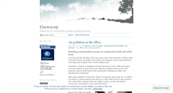 Desktop Screenshot of electrocorpairpurification.wordpress.com