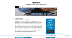 Desktop Screenshot of jajaladas.wordpress.com