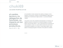 Tablet Screenshot of chuki69.wordpress.com