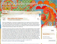 Tablet Screenshot of marieikenya.wordpress.com