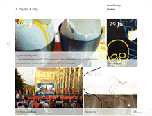 Tablet Screenshot of annaphotoaday.wordpress.com