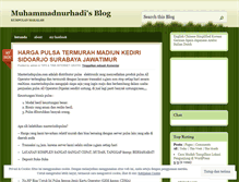 Tablet Screenshot of muhammadnurhadi.wordpress.com
