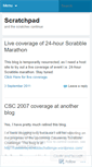 Mobile Screenshot of infidelsonic.wordpress.com