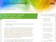 Tablet Screenshot of caleidoscopioculturalgdl.wordpress.com