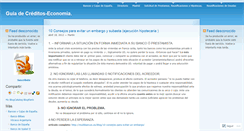 Desktop Screenshot of creditosflexibles.wordpress.com