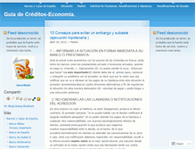 Tablet Screenshot of creditosflexibles.wordpress.com