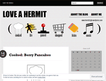 Tablet Screenshot of hermitstyle.wordpress.com