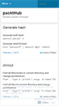 Mobile Screenshot of packthub.wordpress.com