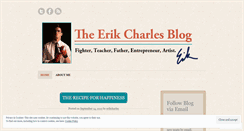 Desktop Screenshot of erikcharles.wordpress.com