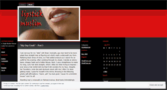Desktop Screenshot of lipstickmuslim.wordpress.com