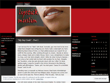 Tablet Screenshot of lipstickmuslim.wordpress.com