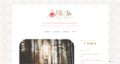 Desktop Screenshot of ellejaephotographyblog.wordpress.com