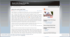 Desktop Screenshot of duniakutersenyum.wordpress.com