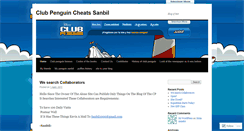 Desktop Screenshot of clubpenguincheatssanbil.wordpress.com