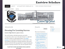 Tablet Screenshot of eastviewscholars.wordpress.com