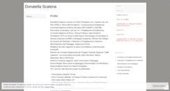 Desktop Screenshot of donatellascatena.wordpress.com