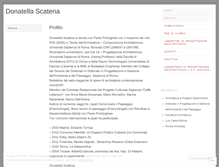 Tablet Screenshot of donatellascatena.wordpress.com
