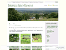 Tablet Screenshot of farncombenaturediary.wordpress.com