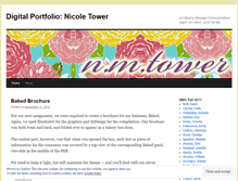 Tablet Screenshot of nmtower.wordpress.com