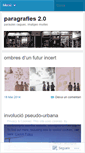 Mobile Screenshot of paragrafies.wordpress.com