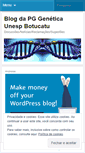 Mobile Screenshot of geneticaunesp.wordpress.com