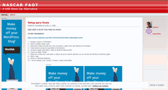 Desktop Screenshot of nascarfaot.wordpress.com